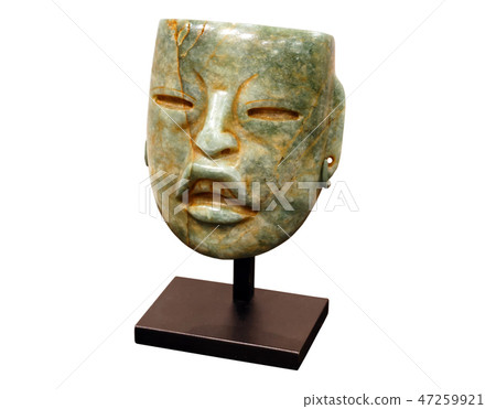 ancient olmek mask of jade ancient olmek mask of jade 47259921