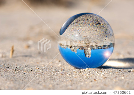 Upside down landscape of Pobiti Kamani 47260661