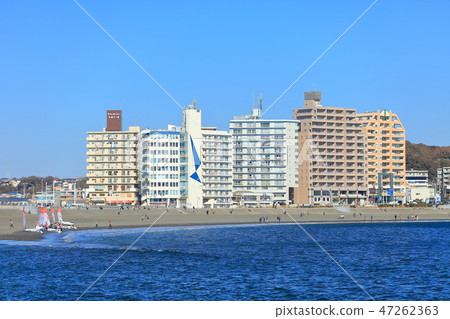 Enoshima Resort under fine weather Enoshima Resort under fine weather 47262363