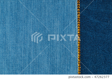 Trendy background with line of yellow rhinestones Trendy background with line of yellow rhinestones 47262377