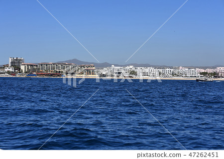 Cabo San Lucas view from Pacific ocean Cabo San Lucas view from Pacific ocean 47262451