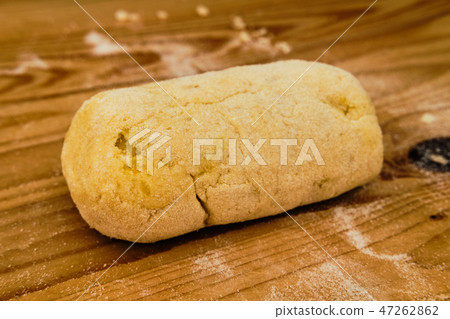 Preparing potato dough for flat cakes 47262862