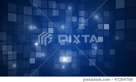 Abstract flashing rectangle grid perspective. 47264706