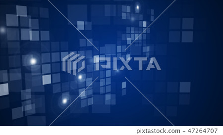 Abstract flashing rectangle grid perspective. 47264707