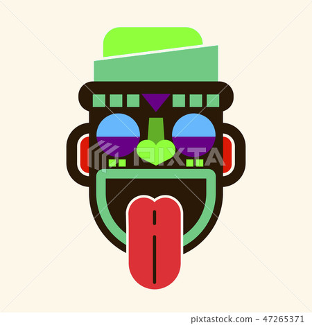 Mask Idol Icon. Cartoon Of Mask Idol Vector Icon 47265371