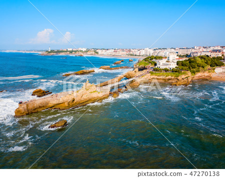 Virgin Rock in Biarritz, France 47270138