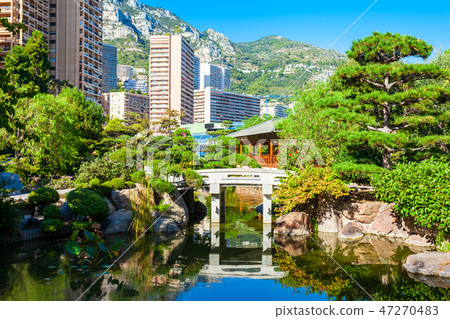 Japanese Garden in Monte Carlo, Monaco Japanese Garden in Monte Carlo, Monaco 47270483