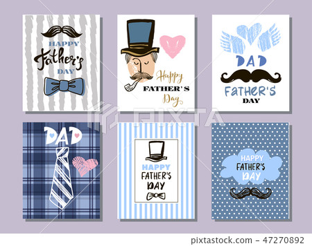Father's day collection cards11 47270892