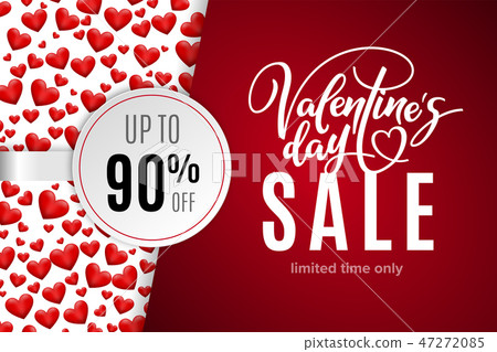 Valentine's day holiday sale 90 percent off 47272085