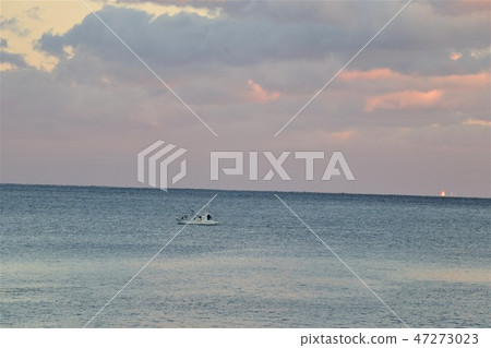 Yusuhara coast of the dusk 47273023