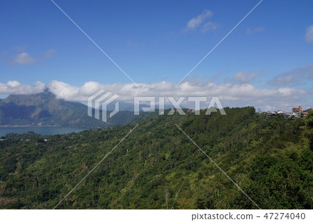 Landscape of Kintamani village in Bali Landscape of Kintamani village in Bali 47274040