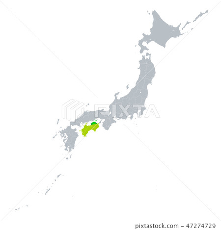 Kagawa Prefecture Map 47274729