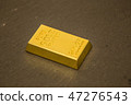 pure gold bar 47276543