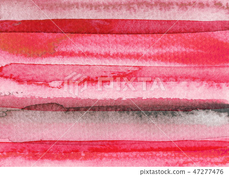 Red abstract watercolor background. 47277476