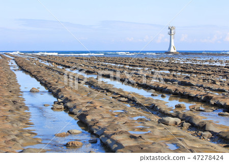 Aoshima_Miyazaki市Upwelling海底和變形的腐蝕痕跡 Aoshima_Miyazaki市Upwelling海底和變形的腐蝕痕跡 47278424