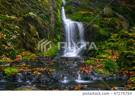 Spring waterfall 3 47278784