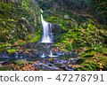Spring waterfall 9 47278791