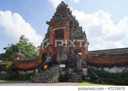 Bali Taman Ayun temple main gate Bali Taman Ayun temple main gate 47278978