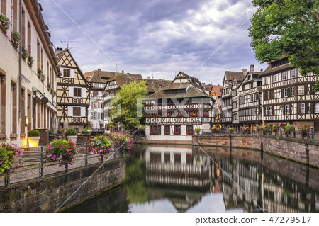 Strasbourg France, Timber House city skyline 47279517