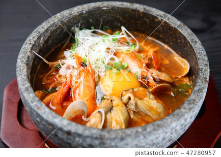 Seafood sundubu Seafood sundubu 47280957