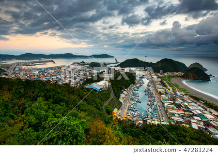 臺灣宜蘭南方澳漁港Asia Taiwan Yilan fishing port 47281224