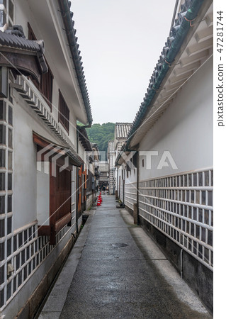 Alley of Kurashiki City Aesthetic Area 47281744