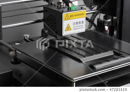 3D printer close-up 3D printer close-up 47281819