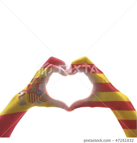 Catalonia- Spanish unity supporter national unity 47281832