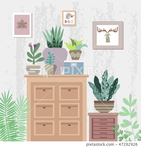 Interior with flowers13 47282926