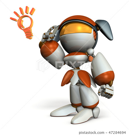 渲染描繪AI的機器人 47284694