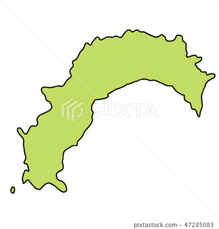 高知地圖框架圖標 47285083