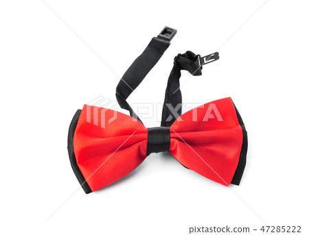 Red bow tie 47285222