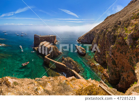 Fort in Berlenga island - Portugal Fort in Berlenga island - Portugal 47285223