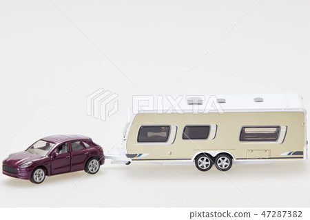 Car, camper, camping, model, miniature, toy Car, camper, camping, model, miniature, toy 47287382