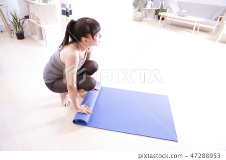 Fitness activities for home beauty 47288953
