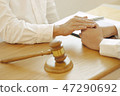lawyer advises shaking hands. 47290692