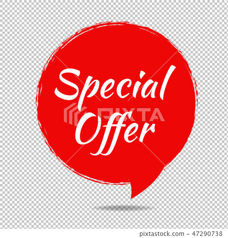 Speech Bubble Tag Isolated White Background Speech Bubble Tag Isolated White Background 47290738