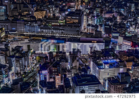 從陽光觀察室看到的池袋站 47292975