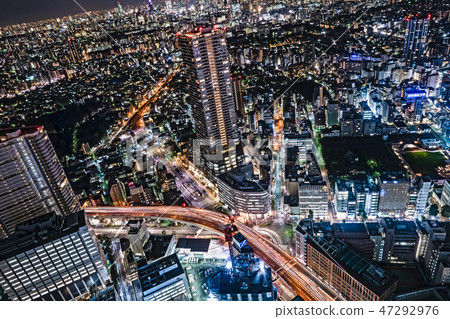 Night view of Ikebukuro 47292976