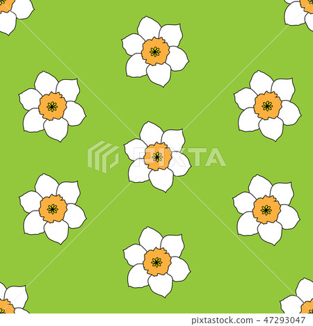 Seamless flower pattern. Seamless flower pattern. 47293047