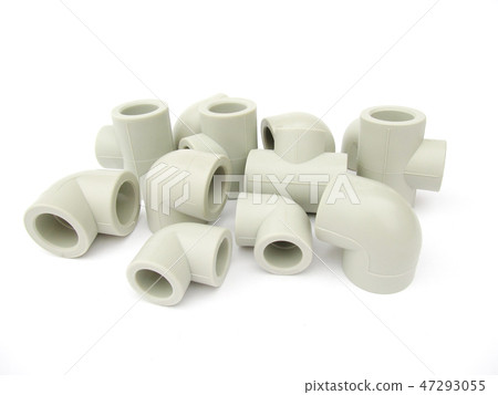 Set of plastic parts for water pipe Set of plastic parts for water pipe 47293055