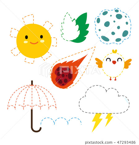 weather worksheet vector design 47293486