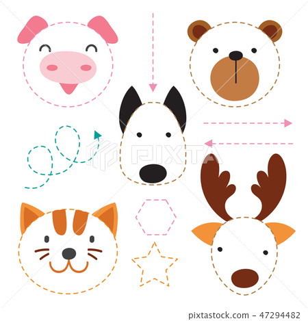 head animals vector design head animals vector design 47294482