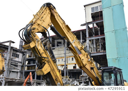 Site of demolition work Site of demolition work 47295911