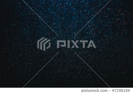 Darkl blue blurred background of glitter, festive, 47298189