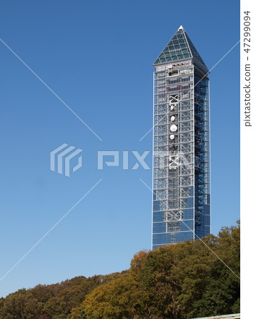 Higashiyama Sky Tower From Higashiyama Zoo 47299094
