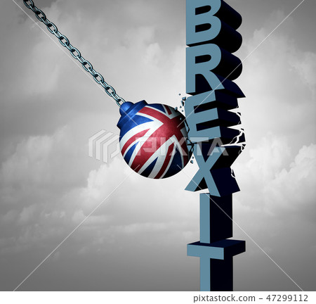 Brexit Deal Break - Stock Illustration [47299112] - PIXTA
