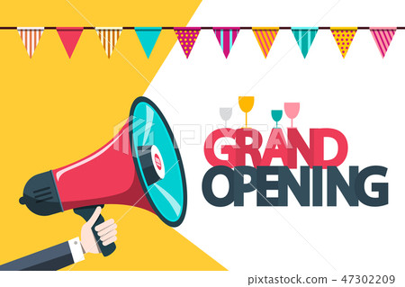 Grand Opening Announcement Card 47302209