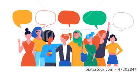 International Women s Day. Vector illustration, card, poster, flyer and banner. International Women s Day. Vector illustration, card, poster, flyer and banner. 47302844