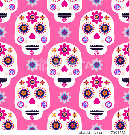 Skull pattern2 Skull pattern2 47303282